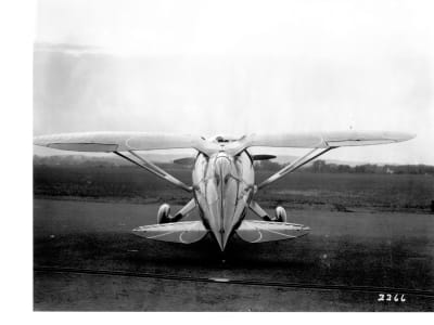 Hall Bulldog at Bowles Agawam Airport, top view